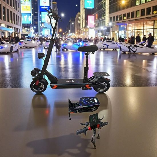 صورة سكوتر الوحش الكهربائي قوي ومريح